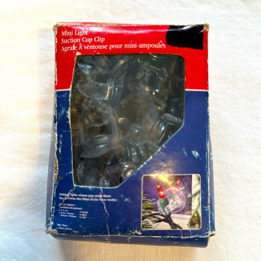 Mini Light Suction Cup Clips